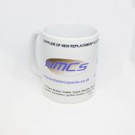 BMCS White Printed 11oz Mug