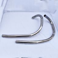 BSA A10 Early Swingarm Exhaust Pipes 1956-57