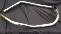 Triumph T500cc Swept Back Exhaust Pipes (alloy head)